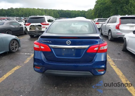 2016 Nissan Sentra S из США, поврежденный, VIN 3N1AB7AP5GY286935